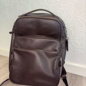 Samsonite Rich Brown Leather Backpack